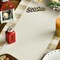 Watercolor Brown Buffalo Plaid Christmas Trees Merry Xmas Table Runner, Seasonal Winter Holiday Kitchen Dining Table Decoration for Home Party Decor 13 x 72 Inch